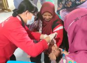 SUKSES: PELAKSANAAN IMUNISASI POLIO DALAM RANGKA PIN DI DESA SOKO