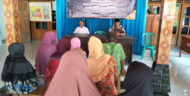 Penyaluran BLT Dana Desa di Desa Soko bulan januari sampai maret