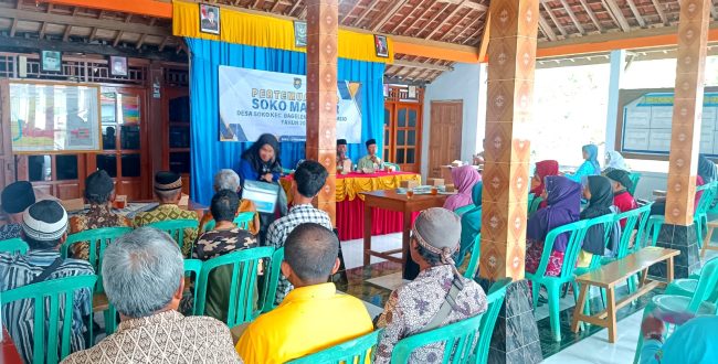 Rapat Pertemuan KDD Desa Soko Bahas Penguatan dan Kekompakan Anggota