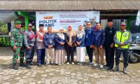 Kepala Desa bersama BPD Pantau jalannya Pemilu