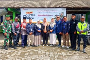 Kepala Desa bersama BPD Pantau jalannya Pemilu