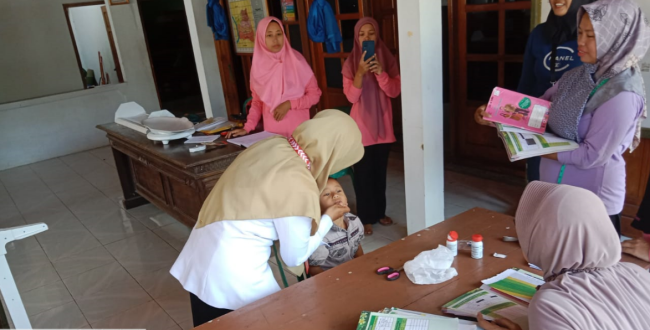 Posyandu Balita Desa Soko Berjalan Rutin, Warga Antusias Mengikuti
