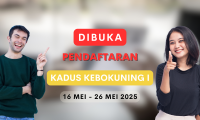 Pendaftaran Kadus Kebokuning 1 Dibuka, Ini Syarat dan Jadwal Pendaftarannya
