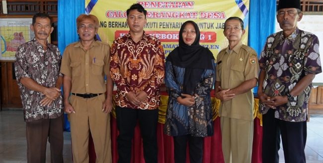Penetapan Calon Kepala Dusun Kebokuning 1 Desa Soko
