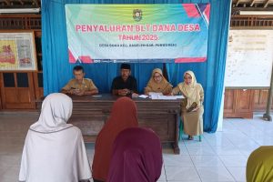 Pemerintah Desa Soko Salurkan BLT Dana Desa bulan April kepada 5 KPM
