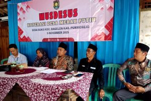 Musdes Koperasi Desa Merah Putih Desa Soko Bahas Pembiayaan Koperasi