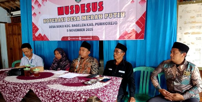 Musdes Koperasi Desa Merah Putih Desa Soko Bahas Pembiayaan Koperasi