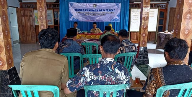 Pemdes Soko Gelar Konsultasi Publik Rancangan Perdes APBDes 2026